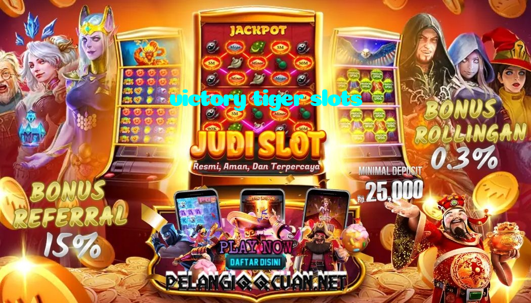 victory tiger slots casino presented on mobile device in Pakistan with slots and live games
